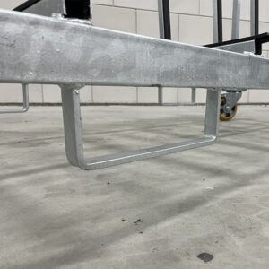 XL2000-K-W verrijdbare platenkar vorkgeleider